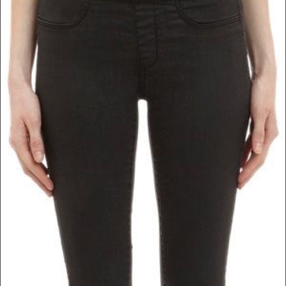 Helmut Lang- Black Waxed Legging Style Jeans - EUC - Picture 9 of 15